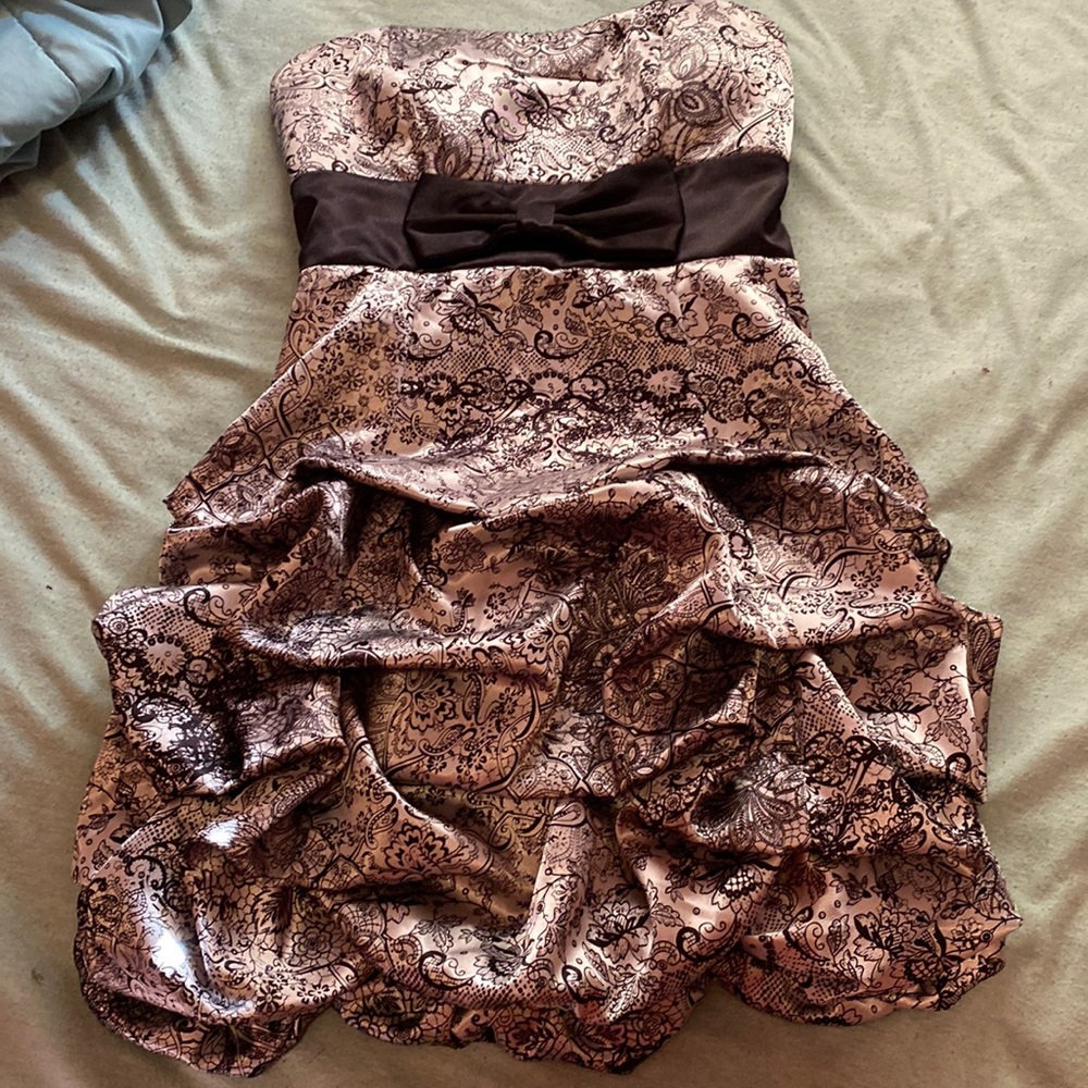 Strapless Mini Dress